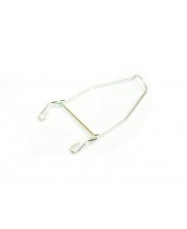 Gancio per finestrino semiaperto zincato - nostra produzione 2CV