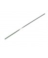 Chrome door sill profile