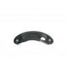 1437sx Cornice maniglia interna anteriore plastica nera sinistra