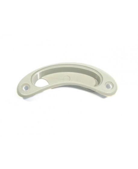 1438sx Cornice maniglia interna anteriore plastica grigia sinistra