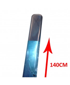 Profilo sottoporta in alluminio lucidato