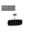 Interior gray rearview mirror
