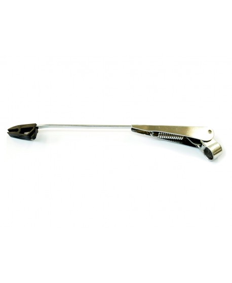 Chrome wiper arm with clip (x1)