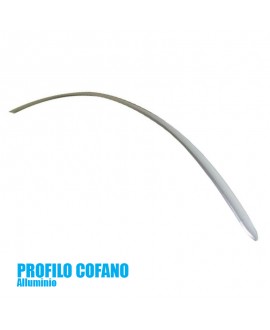 Aluminum profile for bonnet 2CV