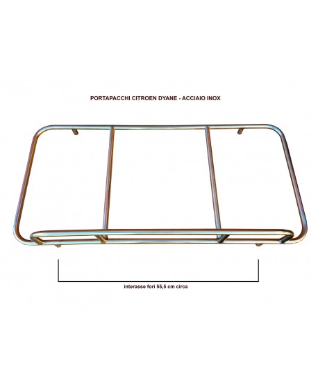 Portapacchi inox Dyane