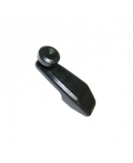 Manovella alzavetro in plastica nera