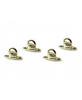 Gancio girevole fissaggio teli capote  (kit di 4 pezzi)