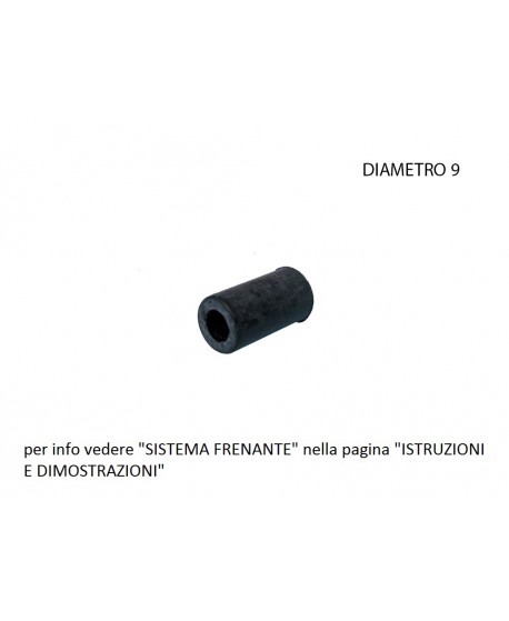 Brake hose rubber diameter 9
