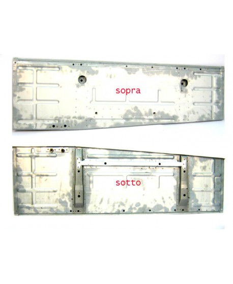 Galvanized complete right side shelf