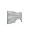 Right rear mudguard ak 350 (long with small ribs)
