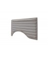 Left rear mudguard azu B (short with large ribs)