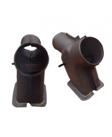 Double left side heating pipe with diverter