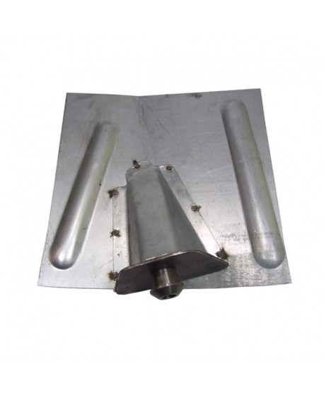 Lamiera di riparazione supporto tampone posteriore sinistra 2CV anni 50 /AMI6-8