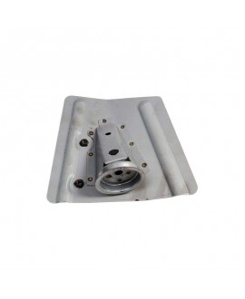 Repair sheet on the left with buffer support 2CV galvanized from '70