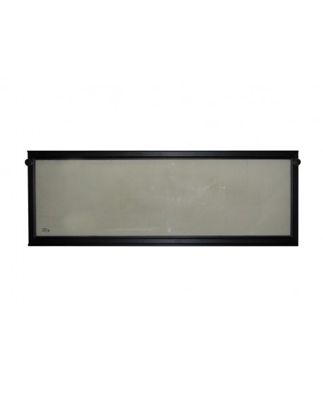 Complete windshield (glass plus aluminum frame)