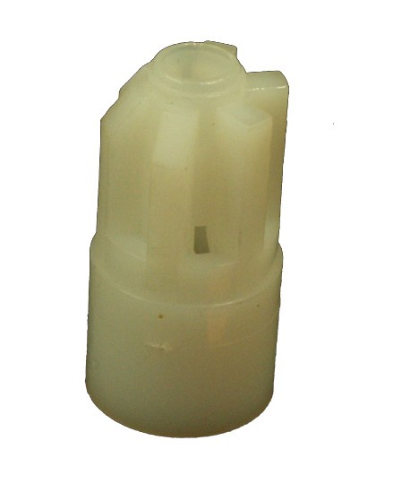 Plastic guide for speedometer cable on gearbox