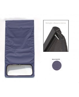 Capote 2CV blu celeste chiusura interna (VBSA)