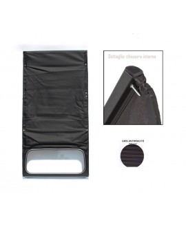 Capote 2CV anthracite gray (small row) internal closure