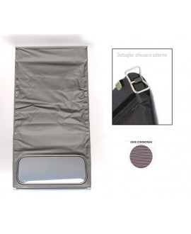 Capote 2CV gray cormorant external closure