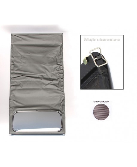 Capote 2CV gray cormorant external closure