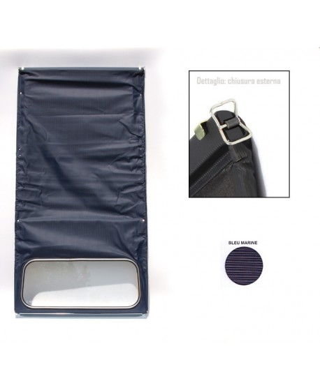 Capote 2CV  blue marine external closure