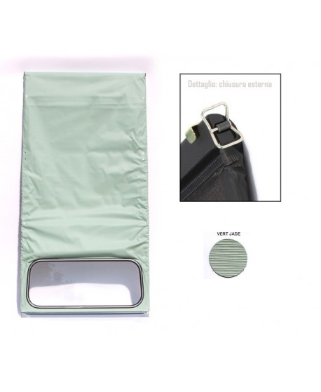 Capote 2CV  jade green external closure