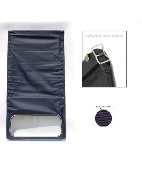 Capote 2CV glacier blue (small row) external closure