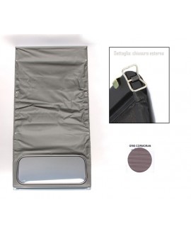 Capote 2CV cormoran grey (small row) external closure