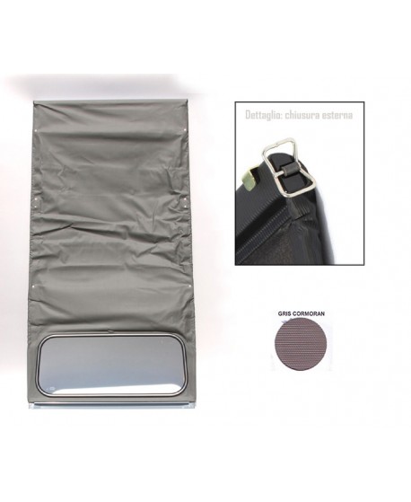 Capote 2CV cormoran grey (small row) external closure