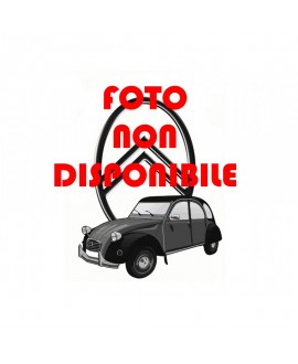 Capote 2CV in tela di cotone grigio chiusura interna