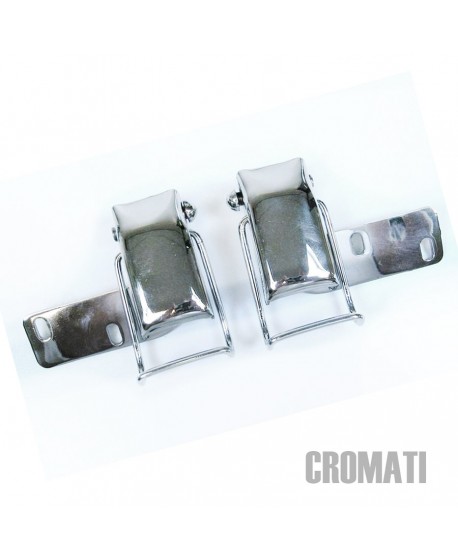 Coppia gancio CROMATO ORIGINALE chiusura capote (sx+dx)