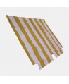 Tenda capote parasole righe bianche-gialle 2CV per chiusura interna prod. NPM