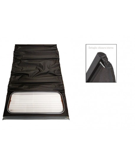 2CV soft top with defroster, internal closure