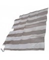 Tenda capote parasole righe bianche-grigie Dyane prod. NPM