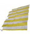 Convertible top awning yellow-white stripes Dyane prod. NPM