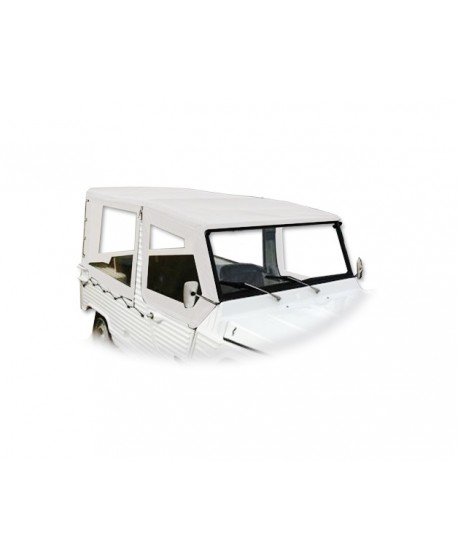 Kit  teli capote (6 pezzi + copriruota scorta+elastici) bianca