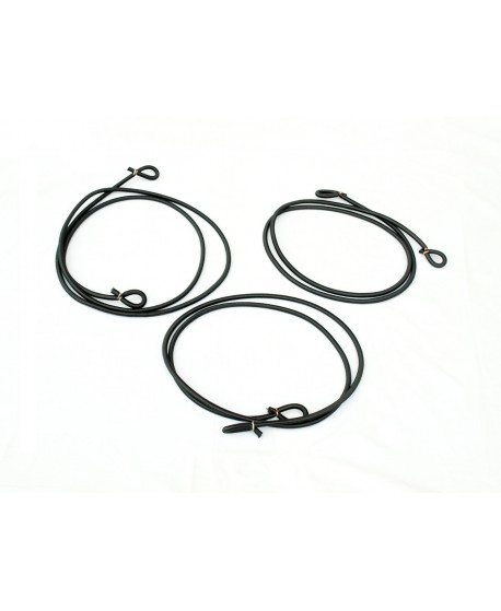 Elastici neri per fissaggio teli capote Mehari (3 pz)