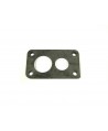 Dual body carburettor thickness plate