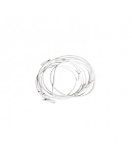 White elastic bands for fixing Mehari soft top sheets (3 pcs)
