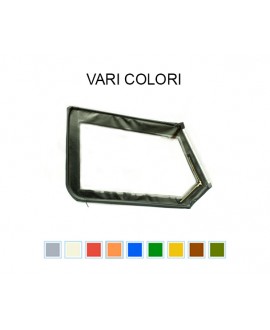 High left door curtain with rear-view hinge, if different from black / blue / white (specific color)
