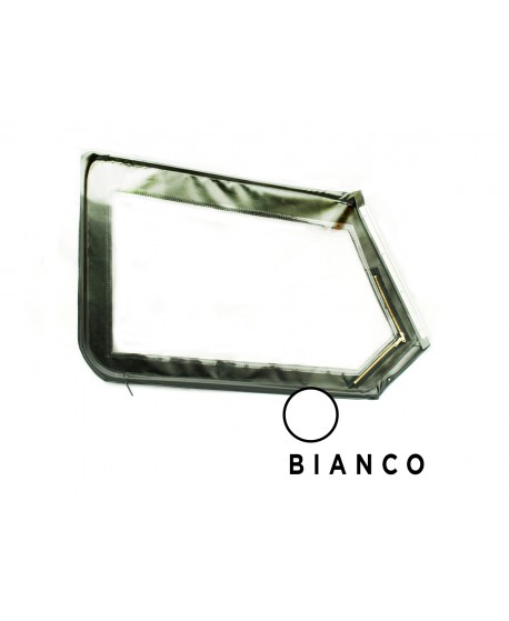 High left door curtain with WHITE rearview hinge