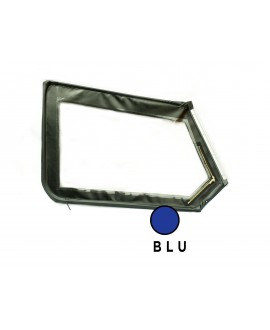 Telo alto di porta sinistro con cerniera retrovisore BLU