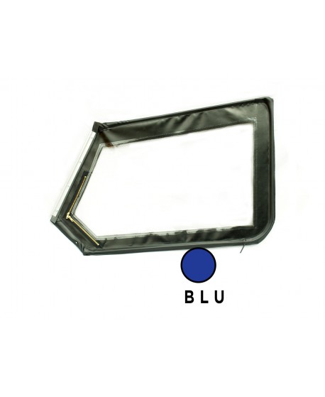 Telo alto di porta destro con cerniera retrovisore BLU