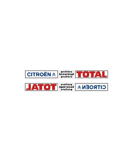 Adesivo " citroen prefere total"