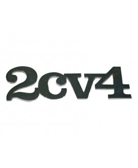 Monogramma 2CV4 cromato