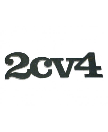 2CV4 chromed monogram