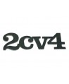 2CV4 chromed monogram