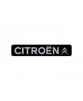 Sticker "citroen" black background