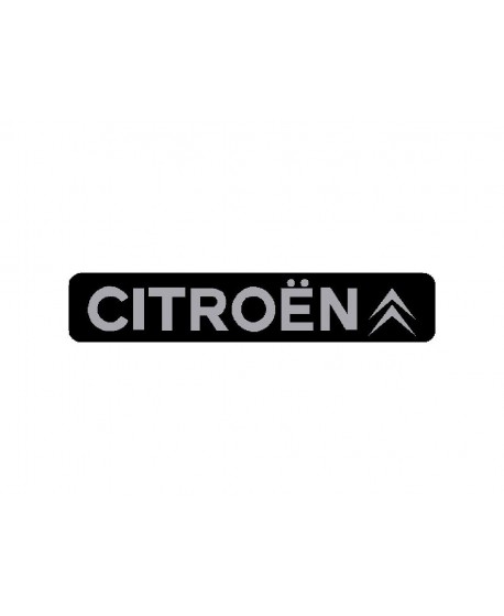 Sticker "citroen" black background