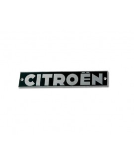 Citroen plate for bumper post old model